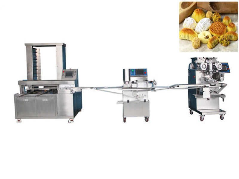 automatic encrusting and forming machine