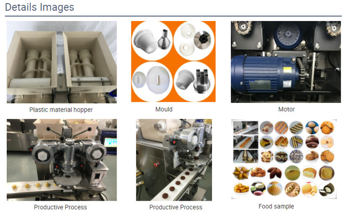 Polished 304ss Stamping Encrusting Machine For Maamoul Production Line 1